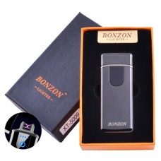 Электроимпульсная зажигалка в подарочной коробке Lighter 5009 Black