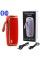 Bluetooth-колонка TG287, lightshow party, speakerphone, радио, red