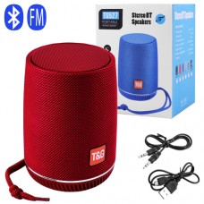 Bluetooth-колонка TG527, speakerphone, радио, red