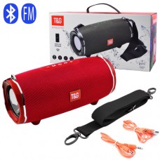 Bluetooth-колонка TG187, speakerphone, радио, power bank, red