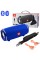 Bluetooth-колонка TG187, speakerphone, радіо, power bank, blue