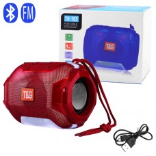 Bluetooth-колонка TG162, speakerphone, радио, red