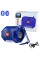 Bluetooth-колонка TG162, speakerphone, радио, blue