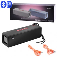 Bluetooth-колонка TG271, Long-play, speakerphone, радио, black