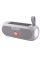 Bluetooth-колонка TG182, speakerphone, радио, PowerBank, часы, солнечная батарея, grey