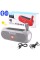 Bluetooth-колонка TG182, speakerphone, радио, PowerBank, часы, солнечная батарея, grey