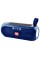 Bluetooth-колонка TG182, speakerphone, радіо, PowerBank, годинник, сонячна батарея, blue