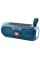 Bluetooth-колонка TG182, speakerphone, радио, PowerBank, часы, солнечная батарея, aquamarine
