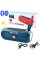 Bluetooth-колонка TG182, speakerphone, радио, PowerBank, часы, солнечная батарея, aquamarine