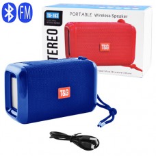 Bluetooth-колонка TG163, speakerphone, радио, blue