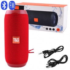 Bluetooth-колонка TG117, speakerphone, радио, red