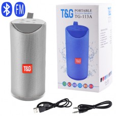 Bluetooth-колонка TG113A, speakerphone, радио, grey