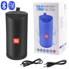 Bluetooth-колонка TG113A, speakerphone, радио, black