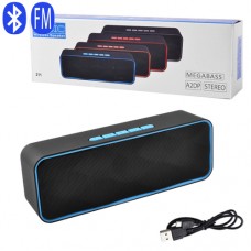 Bluetooth-колонка SC-211, speakerphone, радио, PowerBank, blue