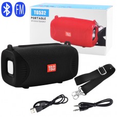 Bluetooth-колонка TG532, speakerphone, радио, PowerBank, black