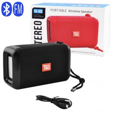 Bluetooth-колонка TG163, speakerphone, радио, black