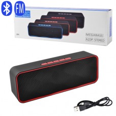 Bluetooth-колонка SC-211, speakerphone, радио, PowerBank, red