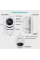 Бездротова поворотна Smart IP-камера відеоняня Y13G HD 720p з датчиком стеження та нічним баченням