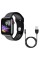 Smart Watch T89 Original, IP67, 42mm, black
