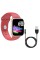 Smart Watch T89 Original, IP67, 42mm, red
