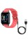 Smart Watch T96, температура тела, red