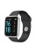 Smart Watch T80S, два браслета, температура тела, давление, оксиметр, silver