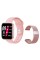 Smart Watch T99S, голосовой вызов, два браслета, pink