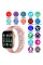 Apl Watch Series 6 M442, 44mm Aluminium, беспроводная зарядка, 2 ремешка, pink