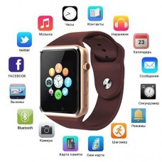 Smart Watch A1, Sim cart + камера, gold