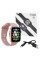 Smart Watch C500, Sim card, голосовой вызов, pink
