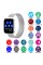 Smart Watch T99S, голосовой вызов, два браслета, silver