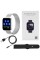 Smart Watch T99S, голосовой вызов, два браслета, silver