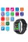 Smart Watch T68, температура тела, голосовой вызов, black