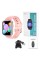 Smart Watch T68, температура тела, голосовой вызов, pink