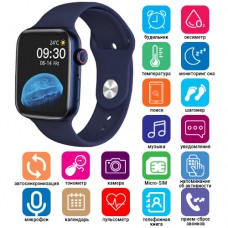 Apl Watch Series 6 HW22, 44mm Aluminium, голосовой вызов, blue