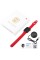 Smart Watch Series 6 M443, 44mm Aluminium, Viber, беспроводная зарядка, red