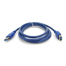 Удлинитель USB 3.0 AM / AF, 1.5m, Blue, Пакет