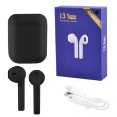 Беспроводные наушники i31 5.0 с кейсом, black