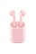 Беспроводные наушники V99-Touch с кейсом, pink