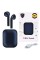 Беспроводные наушники V99-Touch с кейсом, navy blue