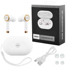 Беспроводные наушники Bose SoundSport Air с кейсом, white