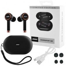 Беспроводные наушники Bose SoundSport Air с кейсом, black