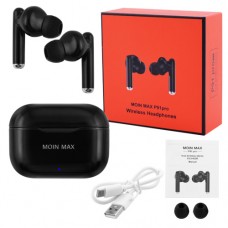 Беспроводные наушники P91 Pro Moin Max 5.0 с кейсом, black