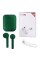 Беспроводные наушники V33 5.0 с кейсом, green