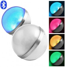 Bluetooth-колонка HAPPY MUSIC BOLL M8, speakerphone, шар перламутровый