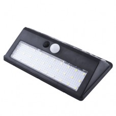 Настенный уличный светильник XF-6012-30SMD, 1x18650, PIR+CDS, солнечная батарея