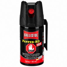 Балончик газовий Ballistol Klever Pepper KO Jet (40мл), струминний